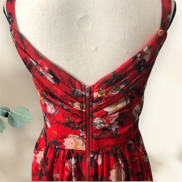 ♥️🌹THE KOOPLES Dress Red🌹♥️ - Picture 8 of 15